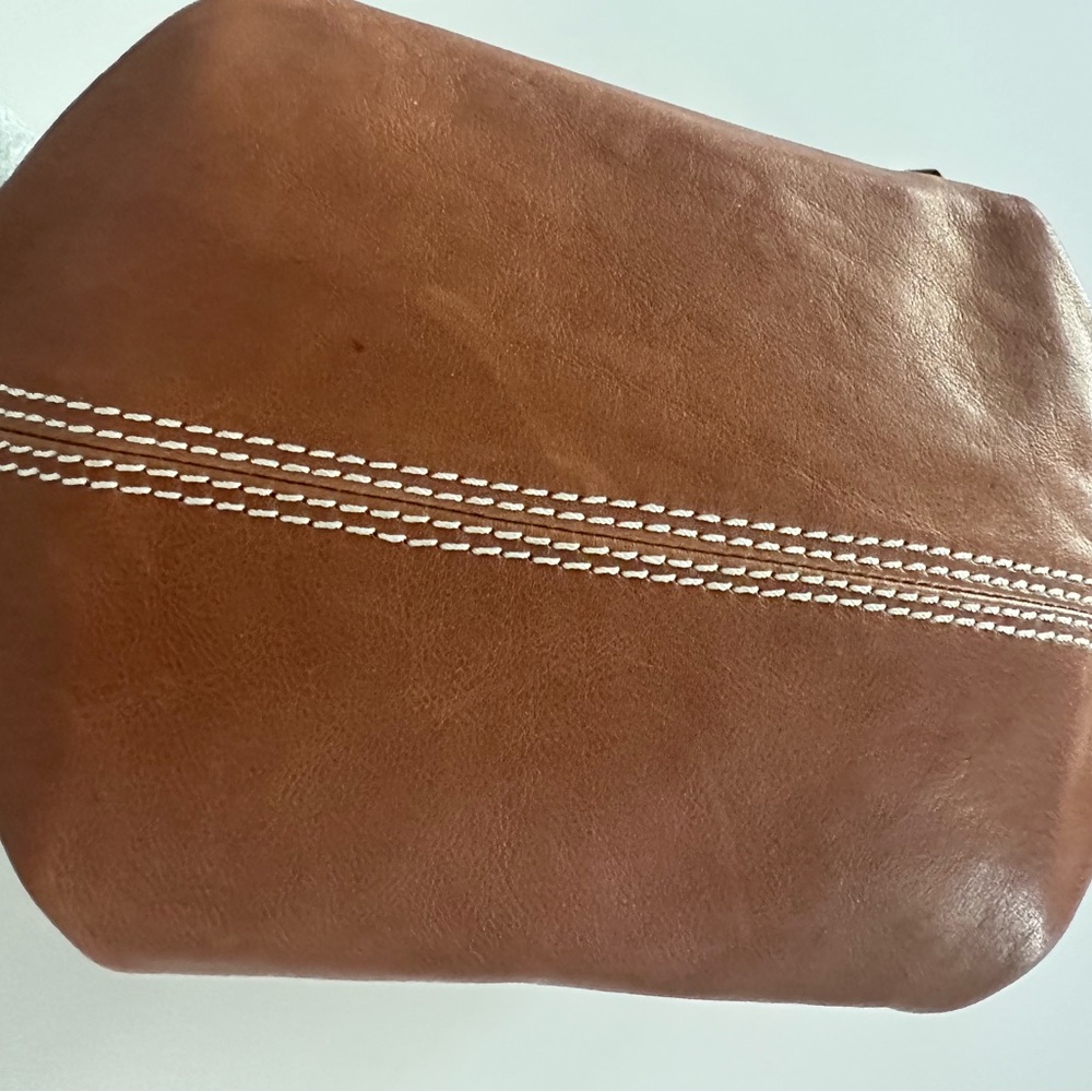 Zadig & Voltaire Le Cecilia Leather Bag Tawny Brown - Picture 12 of 12